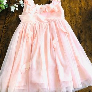 popatu butterfly tulle dress